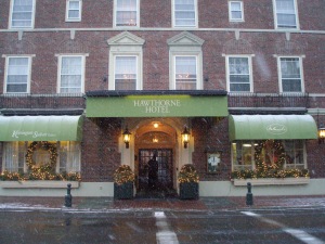 The Hawthorne Hotel, on Salem Common