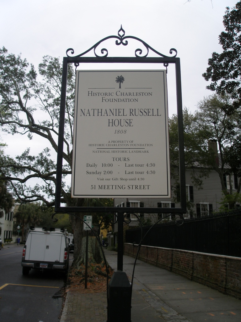 The not-to-be-missed Nathaniel Russell House, in Historic Charleston.